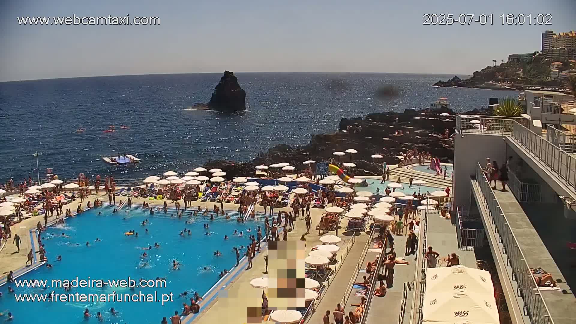 Sao Martinho, Lido Bathing Pool Complex Live Cam -  Funchal, Madeira, Portugal