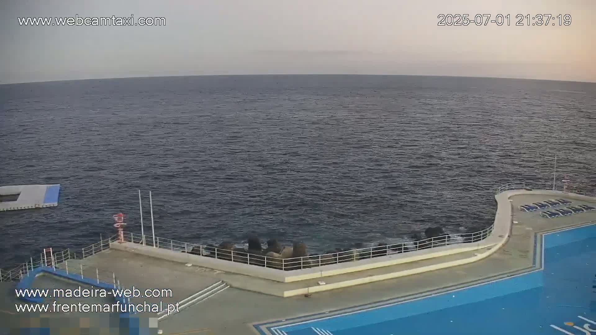 Sao Martinho, Lido Bathing Pool Complex Live Cam -  Funchal, Madeira, Portugal