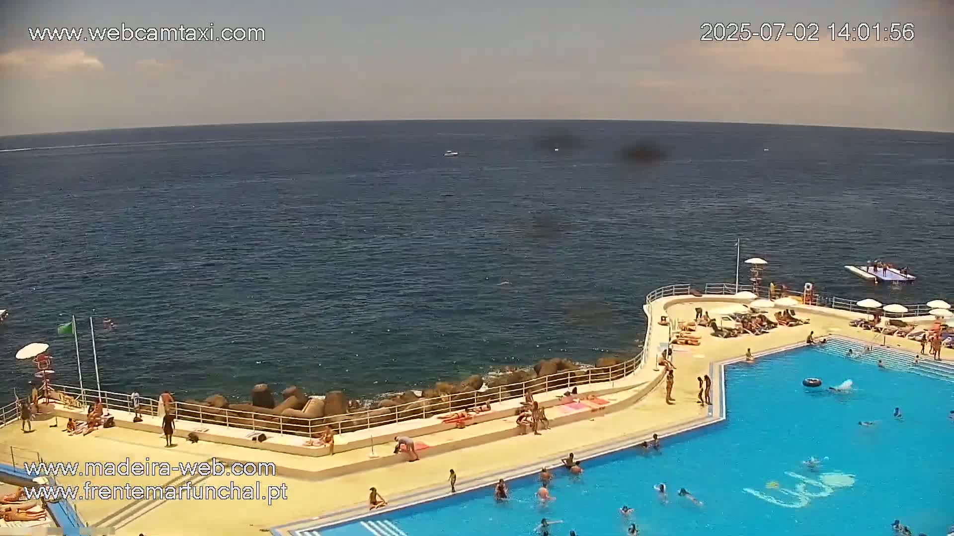 Sao Martinho, Lido Bathing Pool Complex Live Cam -  Funchal, Madeira, Portugal