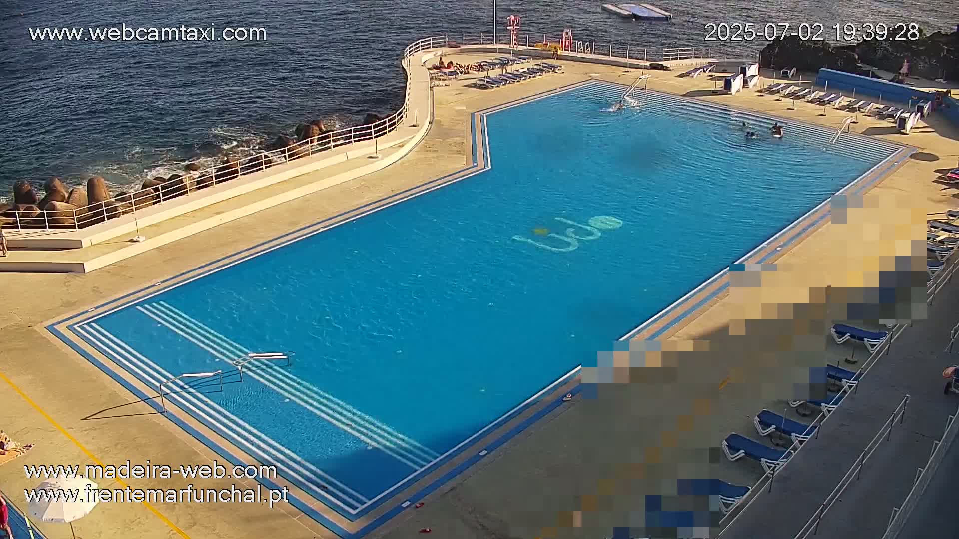 Sao Martinho, Lido Bathing Pool Complex Live Cam -  Funchal, Madeira, Portugal