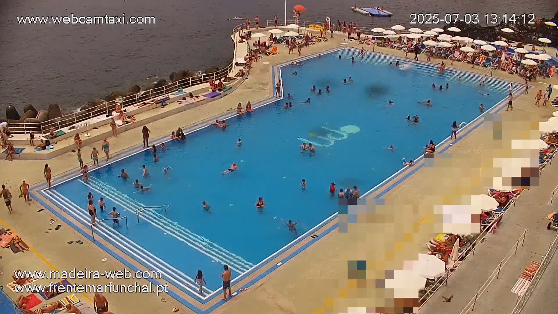 Sao Martinho, Lido Bathing Pool Complex Live Cam -  Funchal, Madeira, Portugal