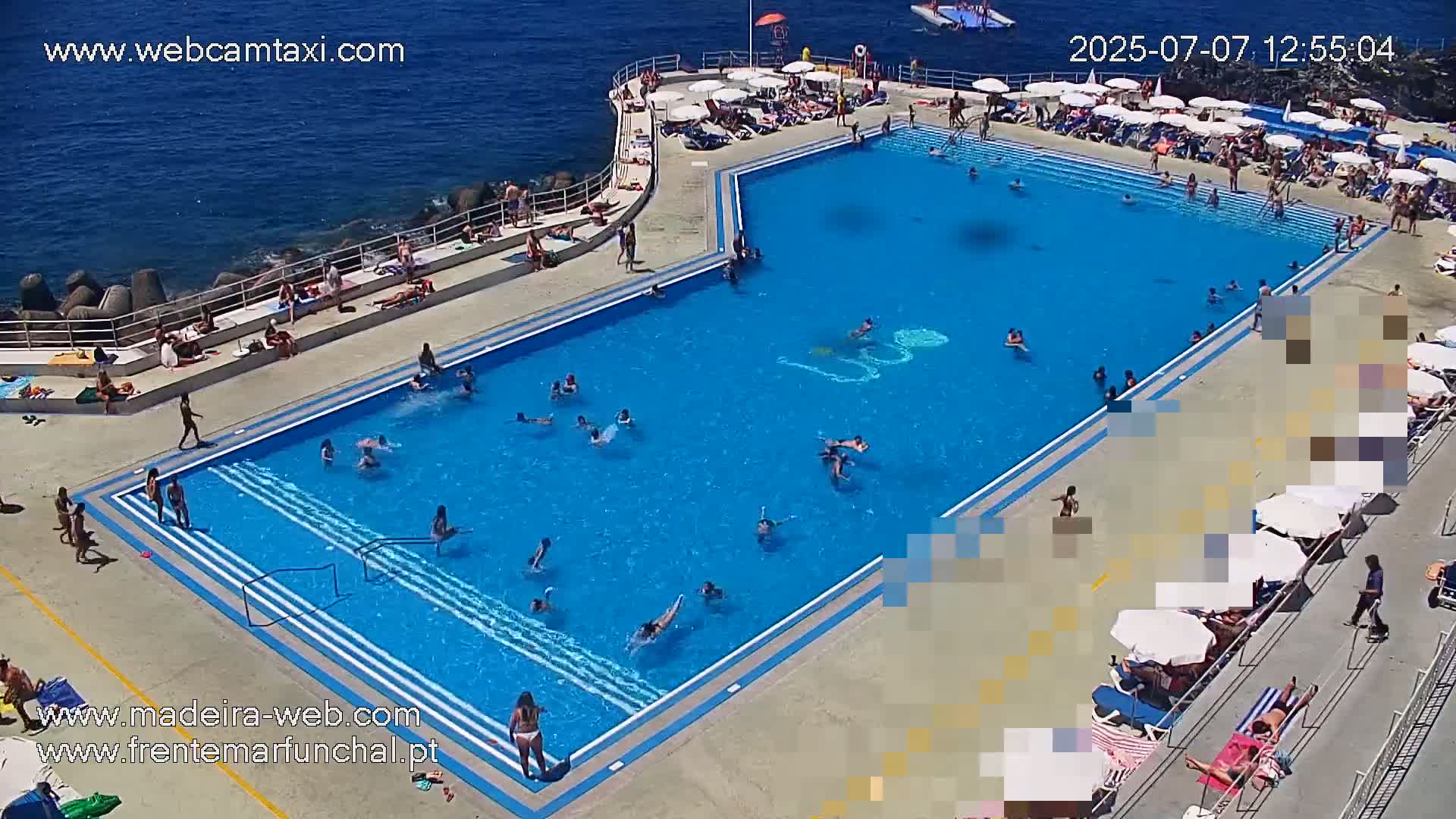 Sao Martinho, Lido Bathing Pool Complex Live Cam -  Funchal, Madeira, Portugal