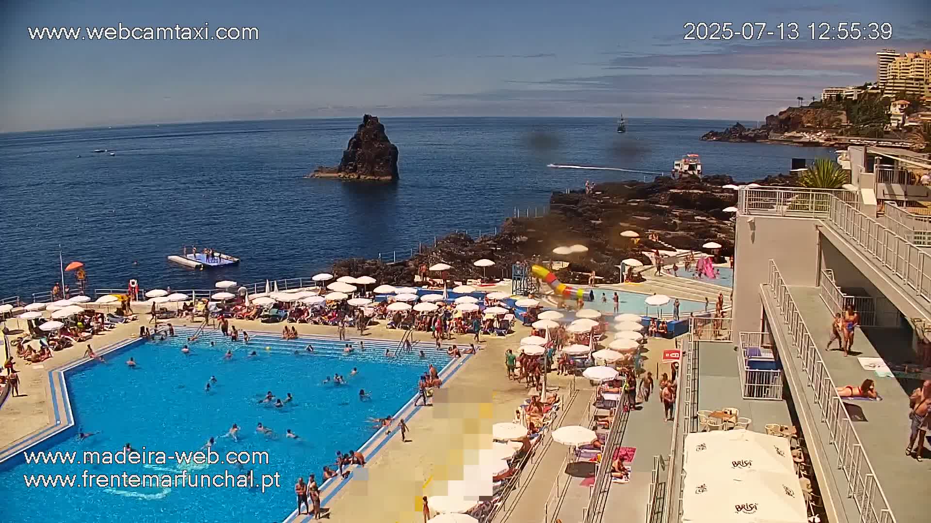 Sao Martinho, Lido Bathing Pool Complex Live Cam -  Funchal, Madeira, Portugal