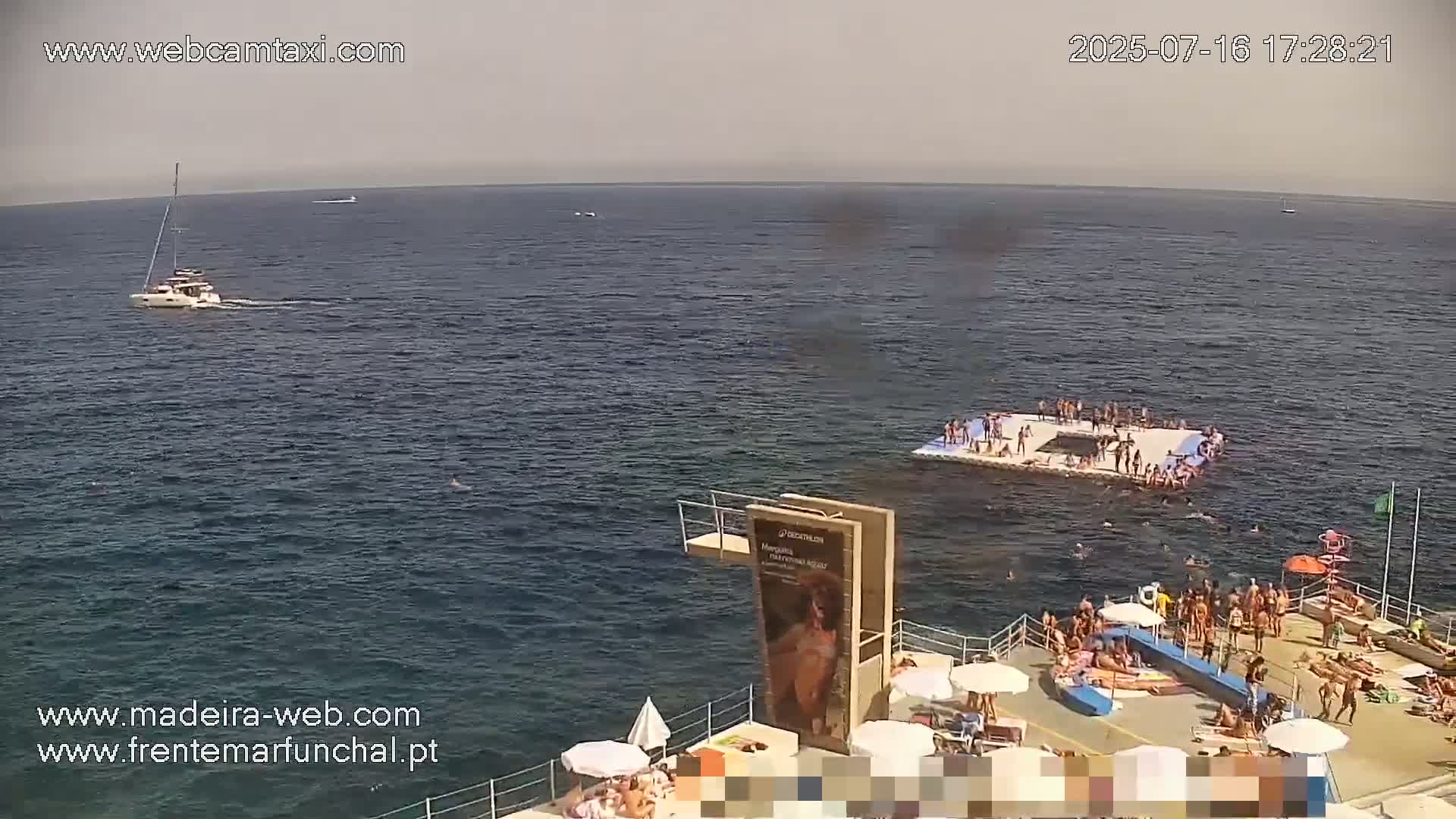 Sao Martinho, Lido Bathing Pool Complex Live Cam -  Funchal, Madeira, Portugal