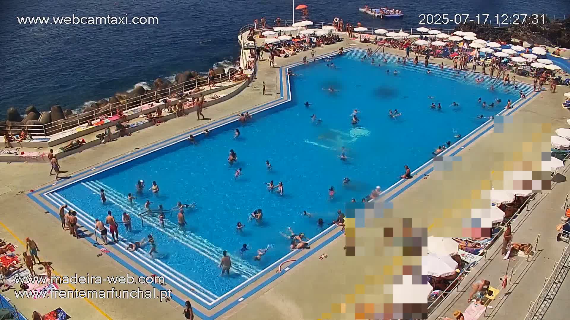 Sao Martinho, Lido Bathing Pool Complex Live Cam -  Funchal, Madeira, Portugal