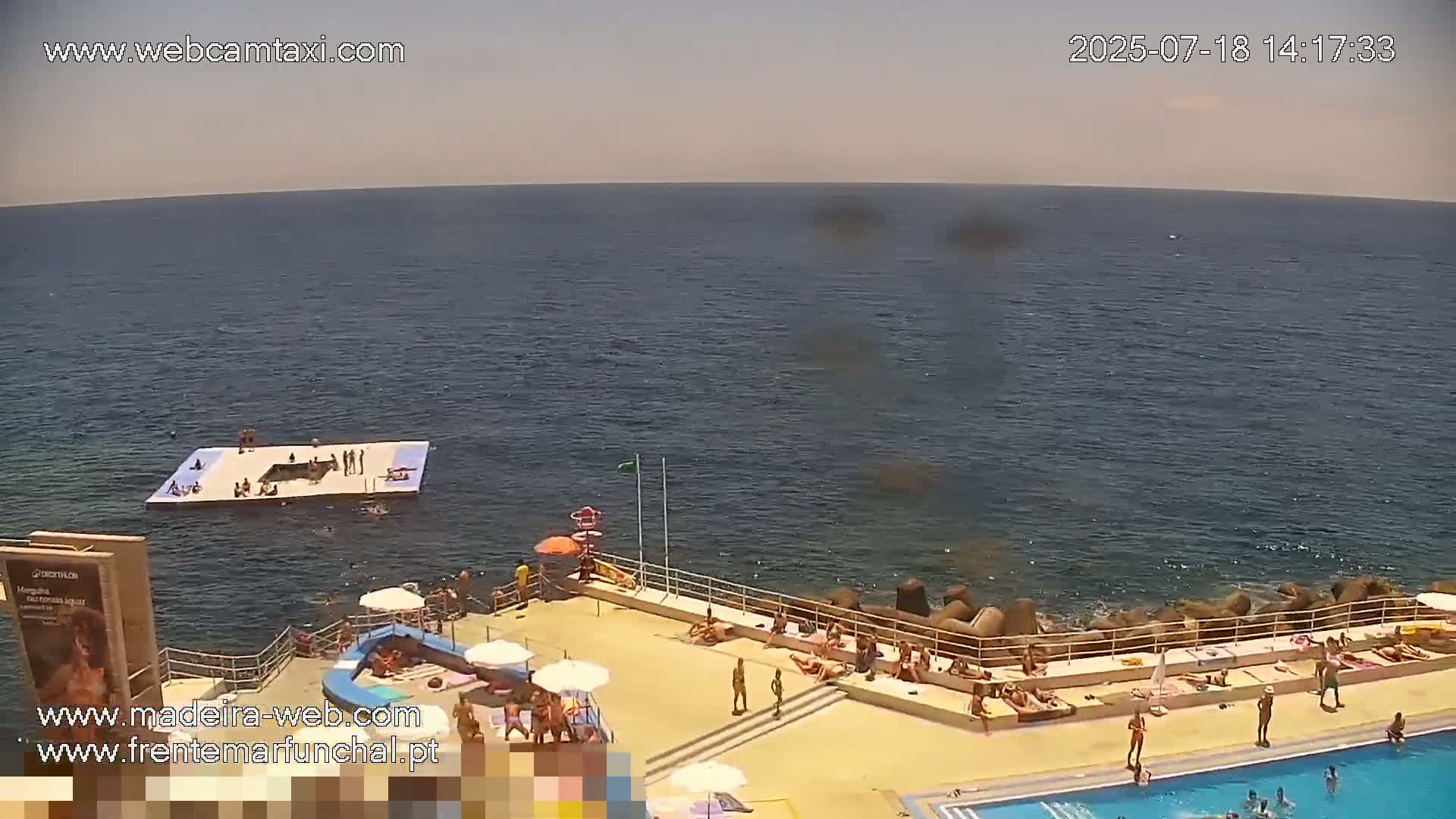 Sao Martinho, Lido Bathing Pool Complex Live Cam -  Funchal, Madeira, Portugal