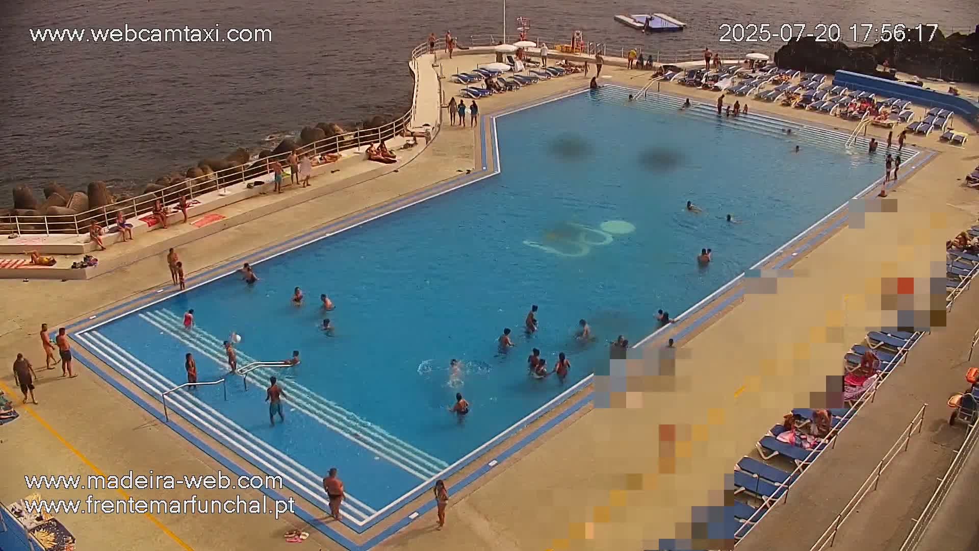 Sao Martinho, Lido Bathing Pool Complex Live Cam -  Funchal, Madeira, Portugal