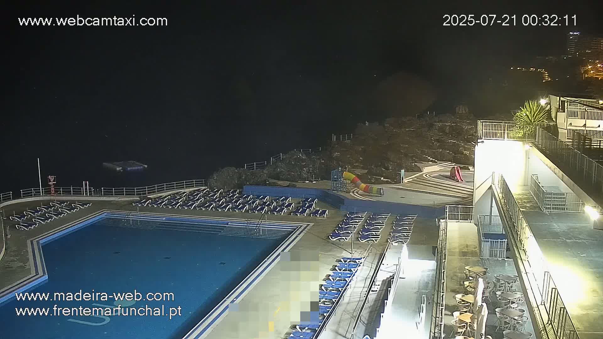 Sao Martinho, Lido Bathing Pool Complex Live Cam -  Funchal, Madeira, Portugal