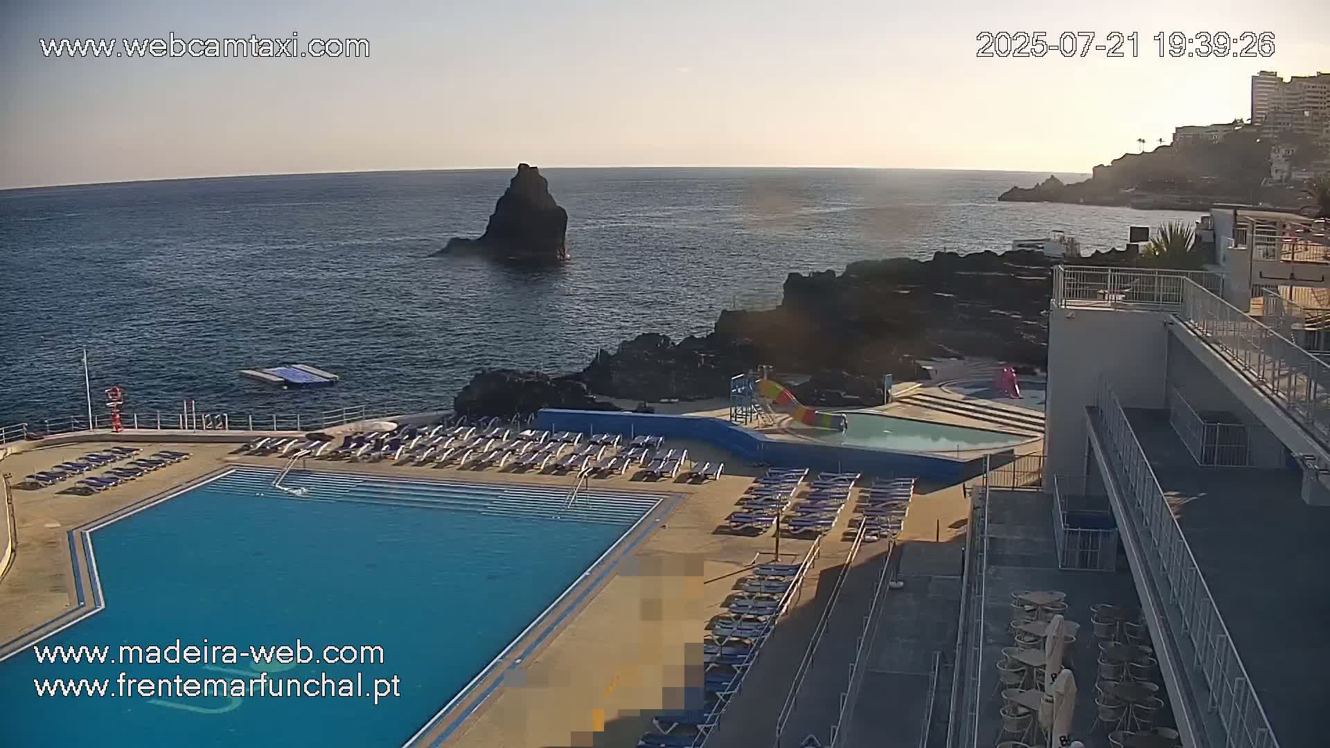 Sao Martinho, Lido Bathing Pool Complex Live Cam -  Funchal, Madeira, Portugal