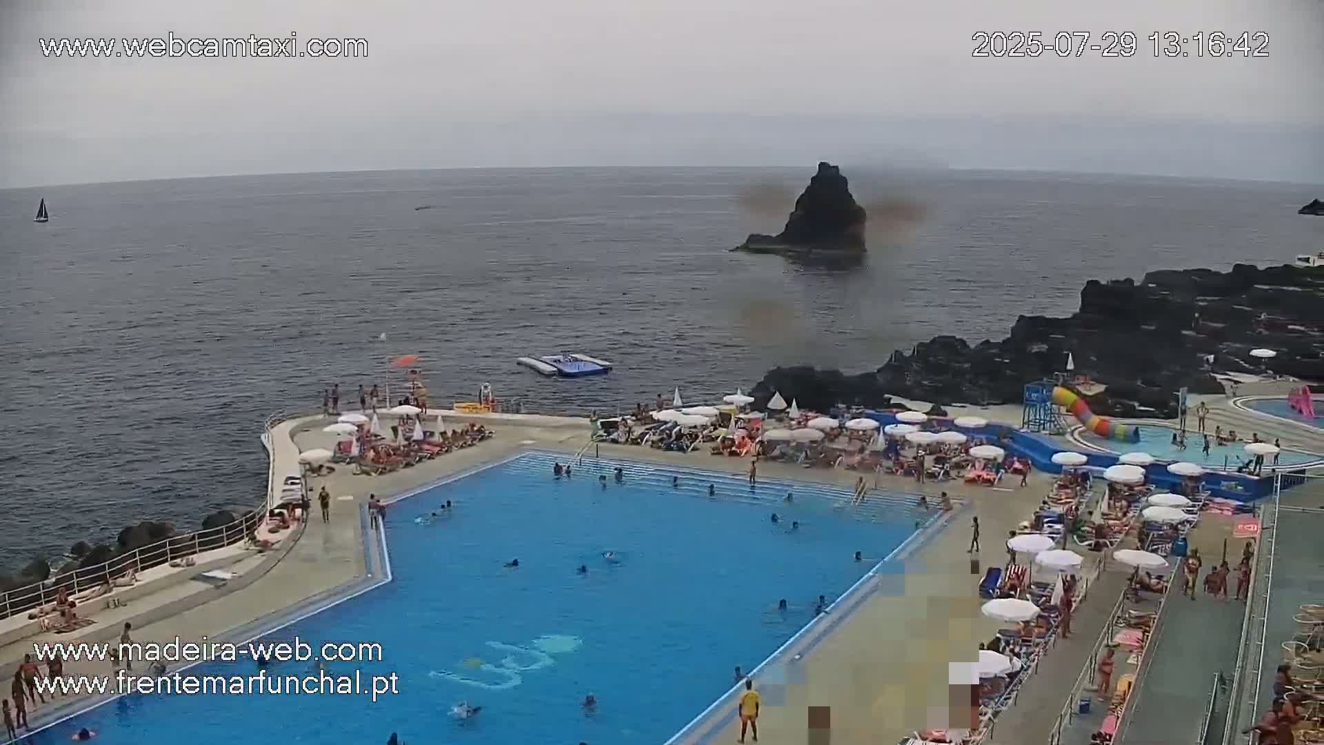 Sao Martinho, Lido Bathing Pool Complex Live Cam -  Funchal, Madeira, Portugal