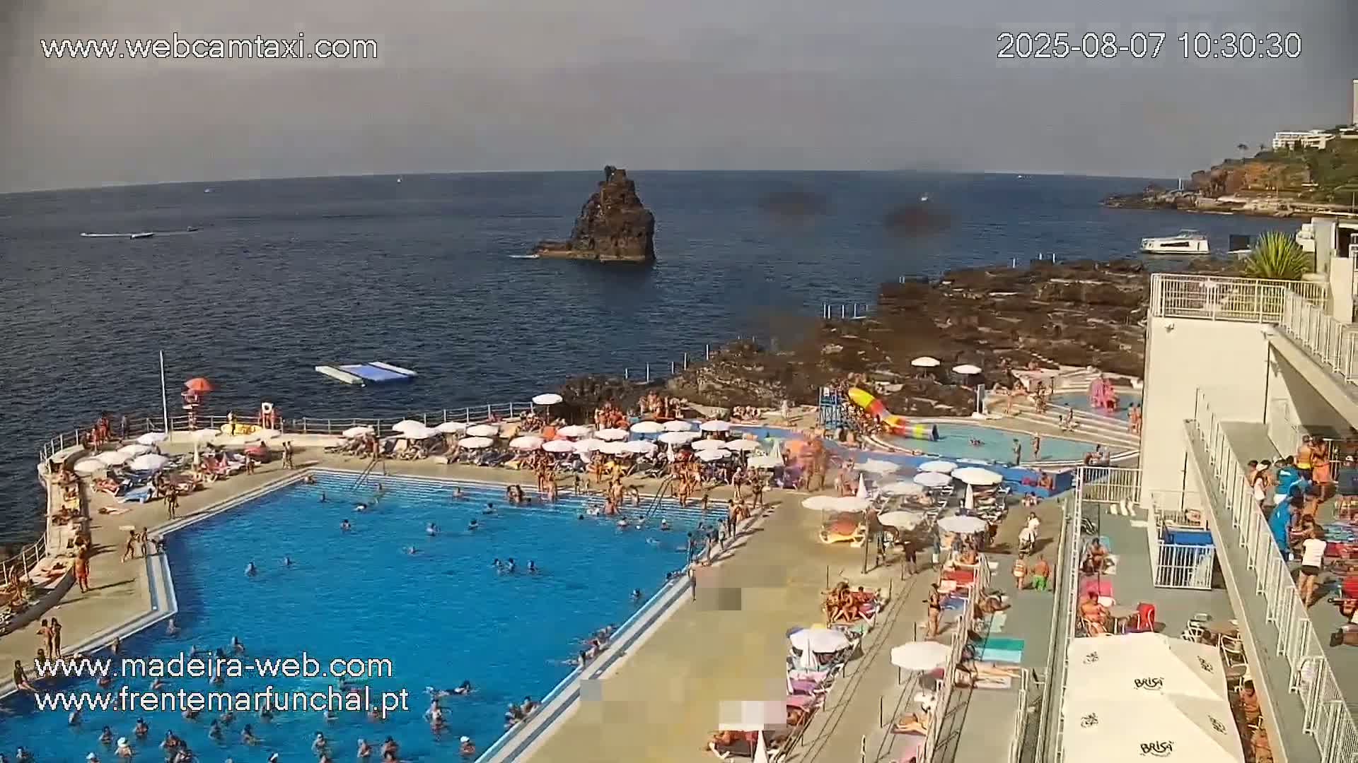 Sao Martinho, Lido Bathing Pool Complex Live Cam -  Funchal, Madeira, Portugal