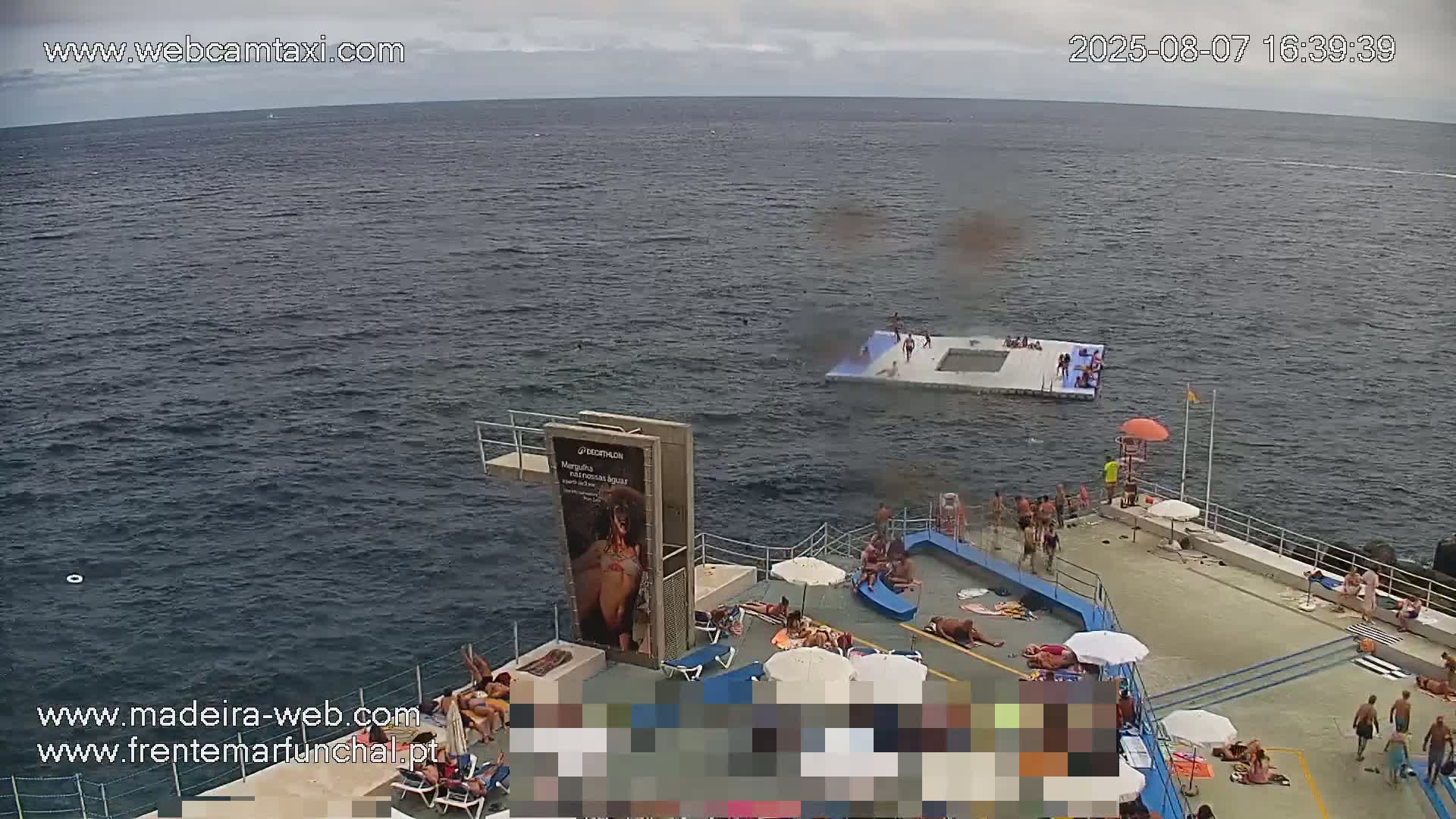Sao Martinho, Lido Bathing Pool Complex Live Cam -  Funchal, Madeira, Portugal