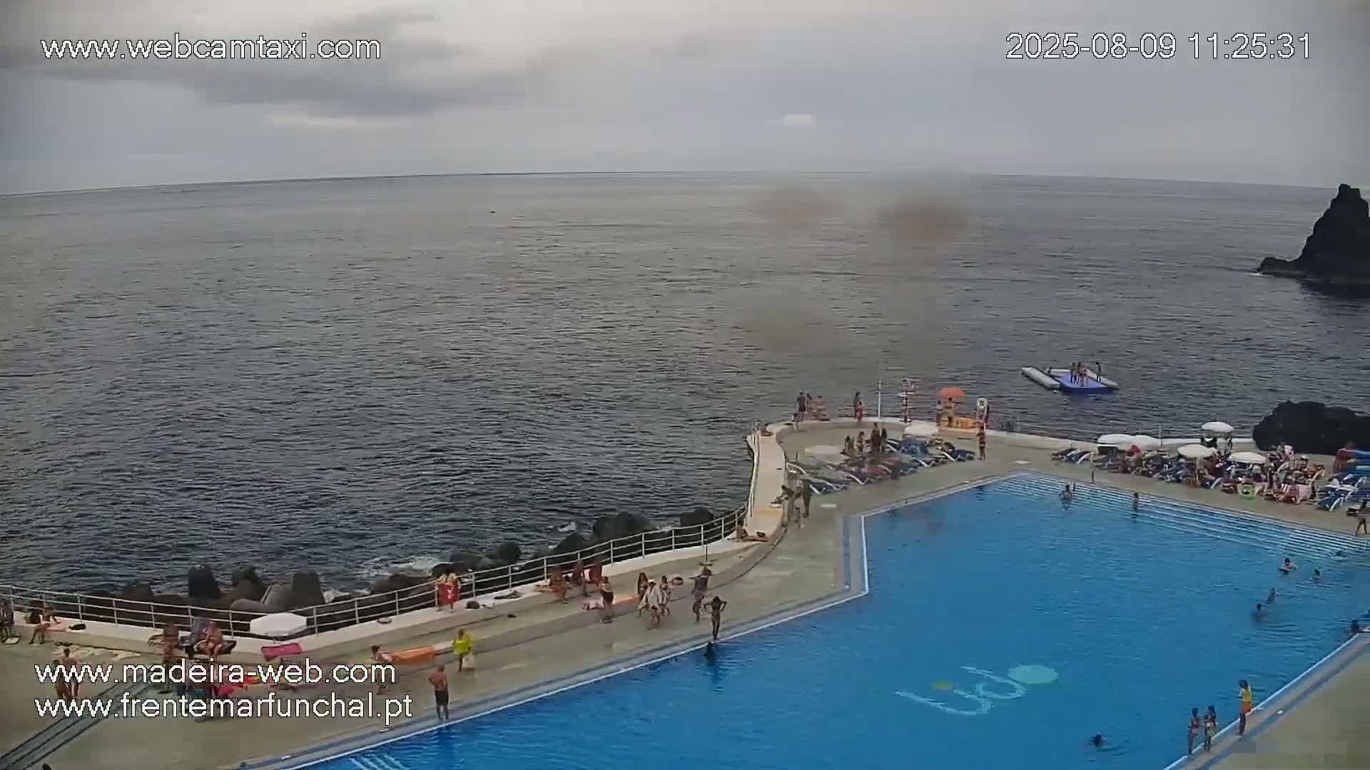 Sao Martinho, Lido Bathing Pool Complex Live Cam -  Funchal, Madeira, Portugal