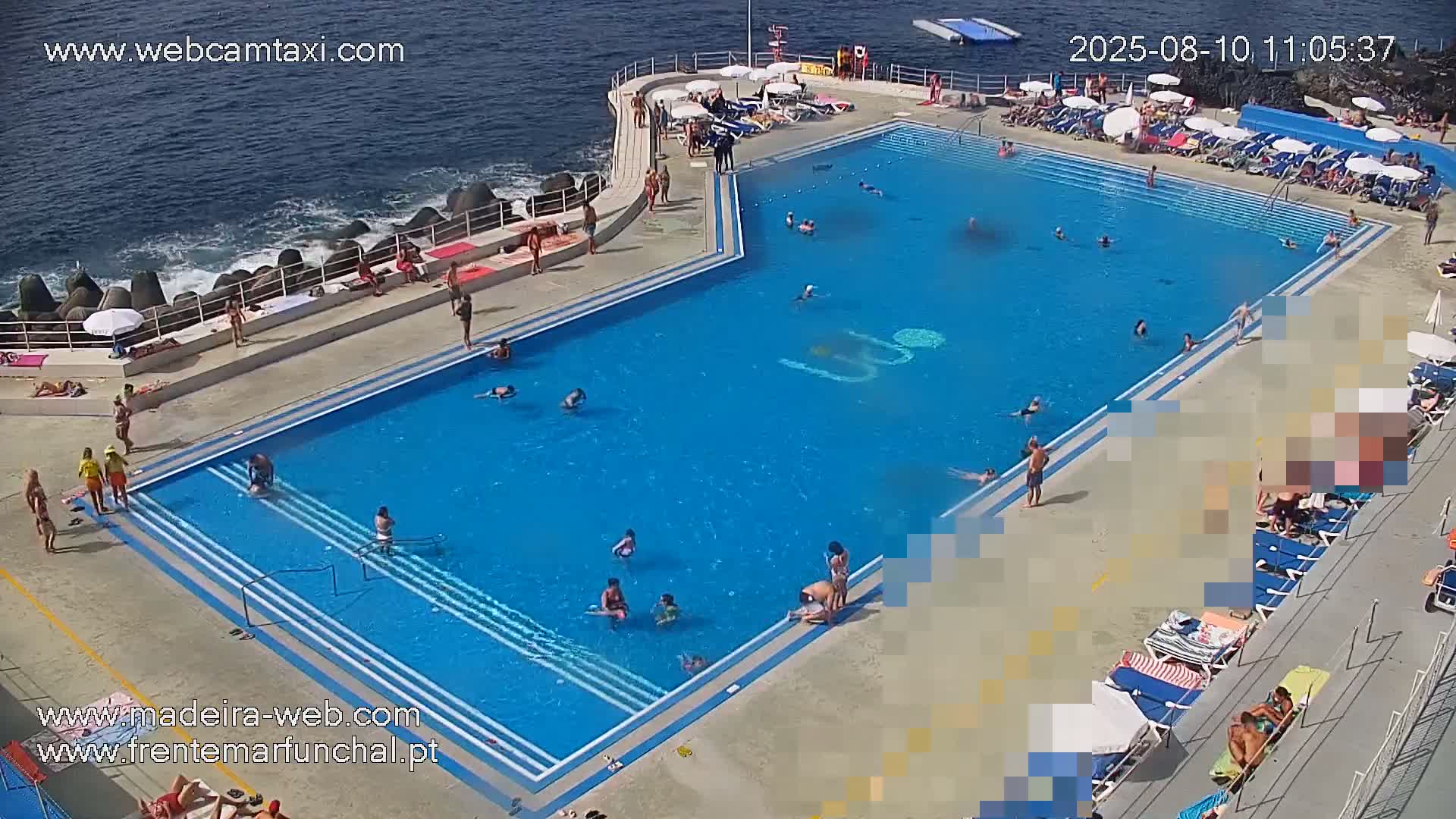 Sao Martinho, Lido Bathing Pool Complex Live Cam -  Funchal, Madeira, Portugal