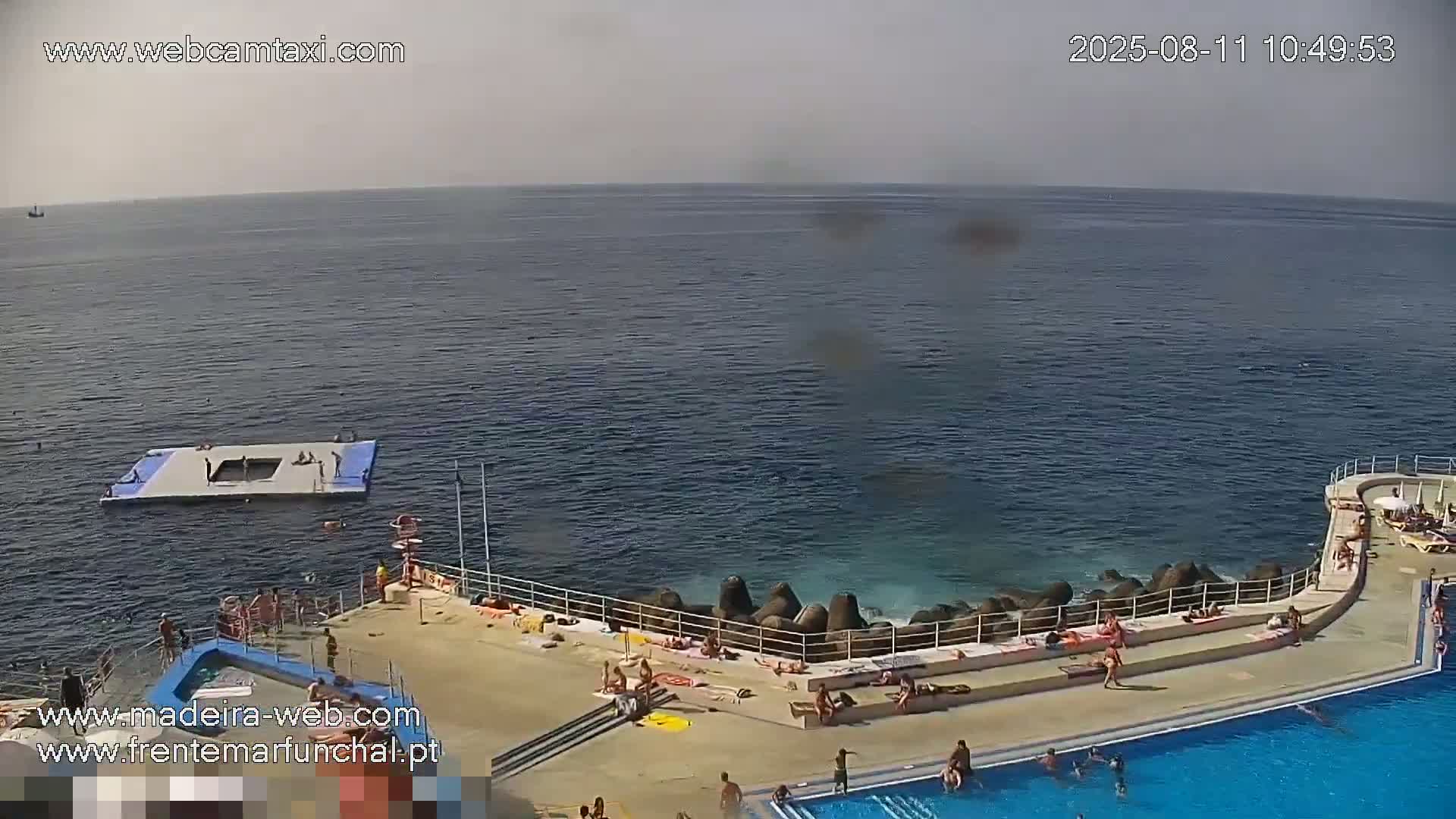 Sao Martinho, Lido Bathing Pool Complex Live Cam -  Funchal, Madeira, Portugal