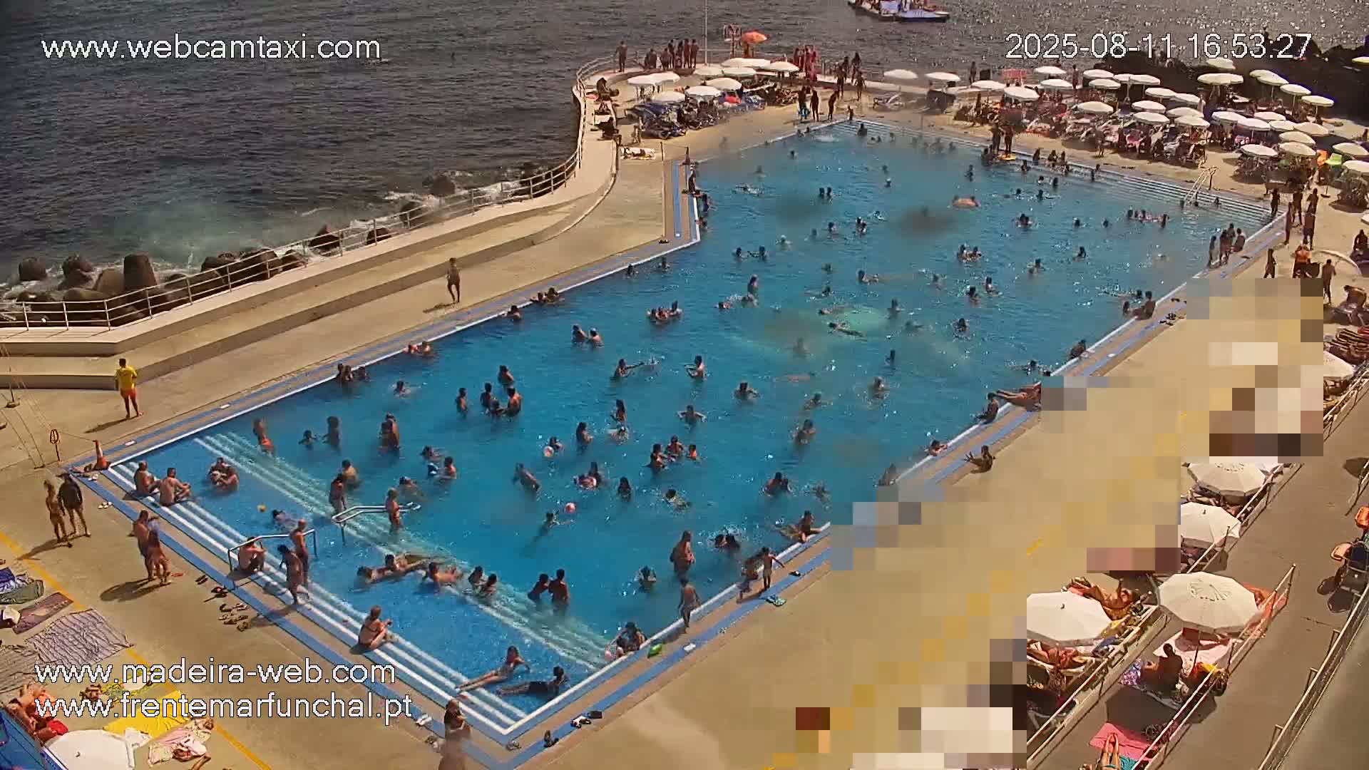 Sao Martinho, Lido Bathing Pool Complex Live Cam -  Funchal, Madeira, Portugal
