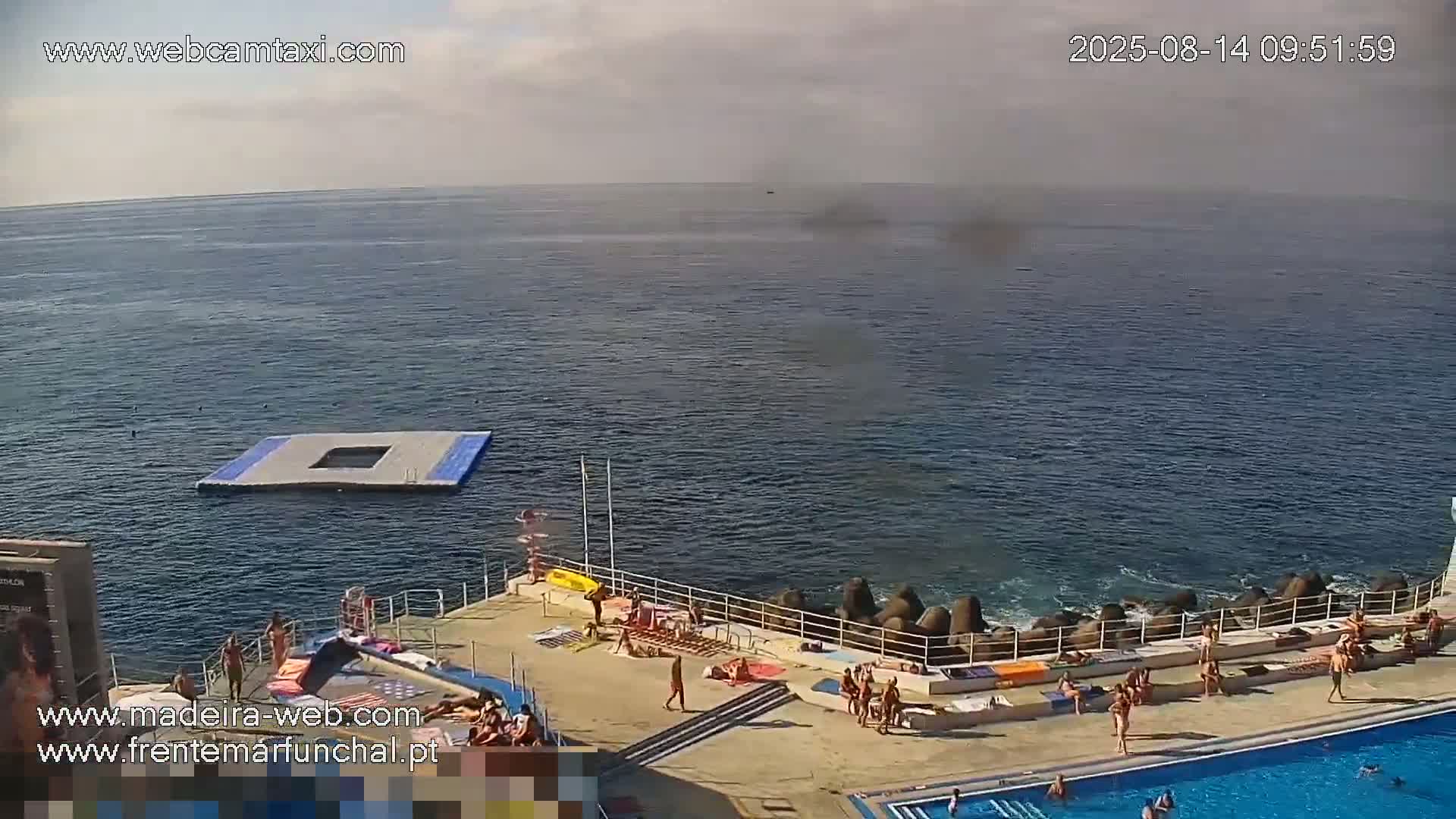 Sao Martinho, Lido Bathing Pool Complex Live Cam -  Funchal, Madeira, Portugal