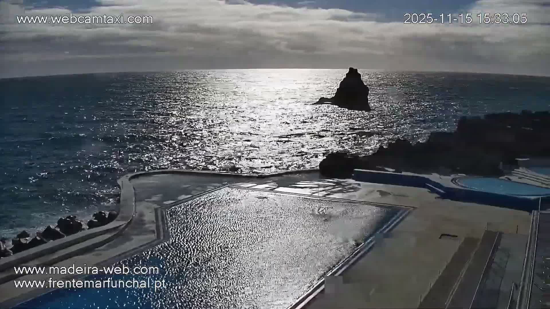 Sao Martinho, Lido Bathing Pool Complex Live Cam -  Funchal, Madeira, Portugal