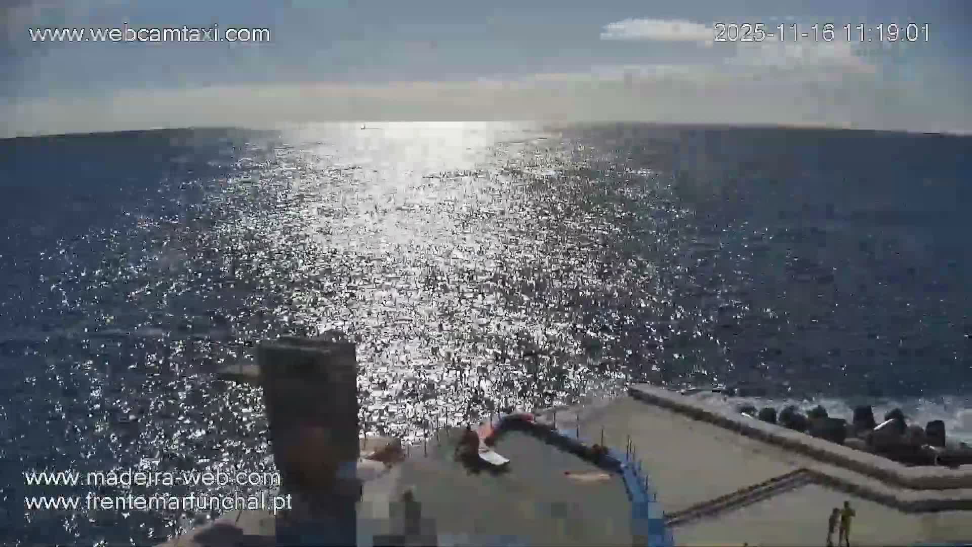 Sao Martinho, Lido Bathing Pool Complex Live Cam -  Funchal, Madeira, Portugal