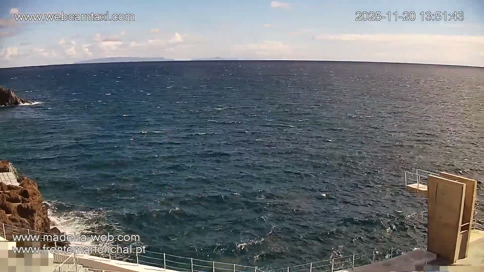 Sao Martinho, Lido Bathing Pool Complex Live Cam -  Funchal, Madeira, Portugal