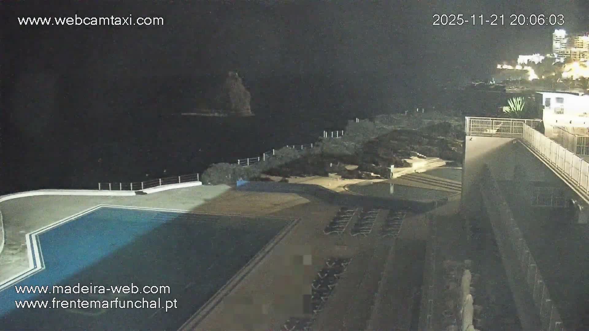 Sao Martinho, Lido Bathing Pool Complex Live Cam -  Funchal, Madeira, Portugal