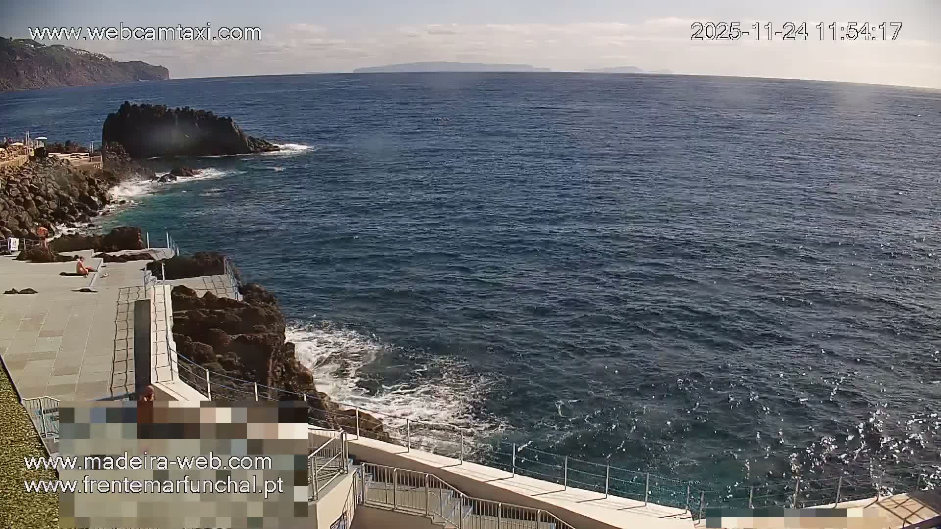 Sao Martinho, Lido Bathing Pool Complex Live Cam -  Funchal, Madeira, Portugal