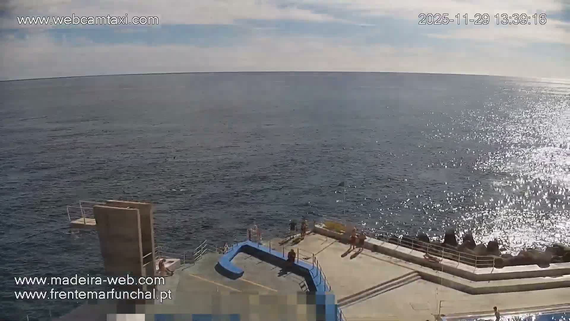 Sao Martinho, Lido Bathing Pool Complex Live Cam -  Funchal, Madeira, Portugal