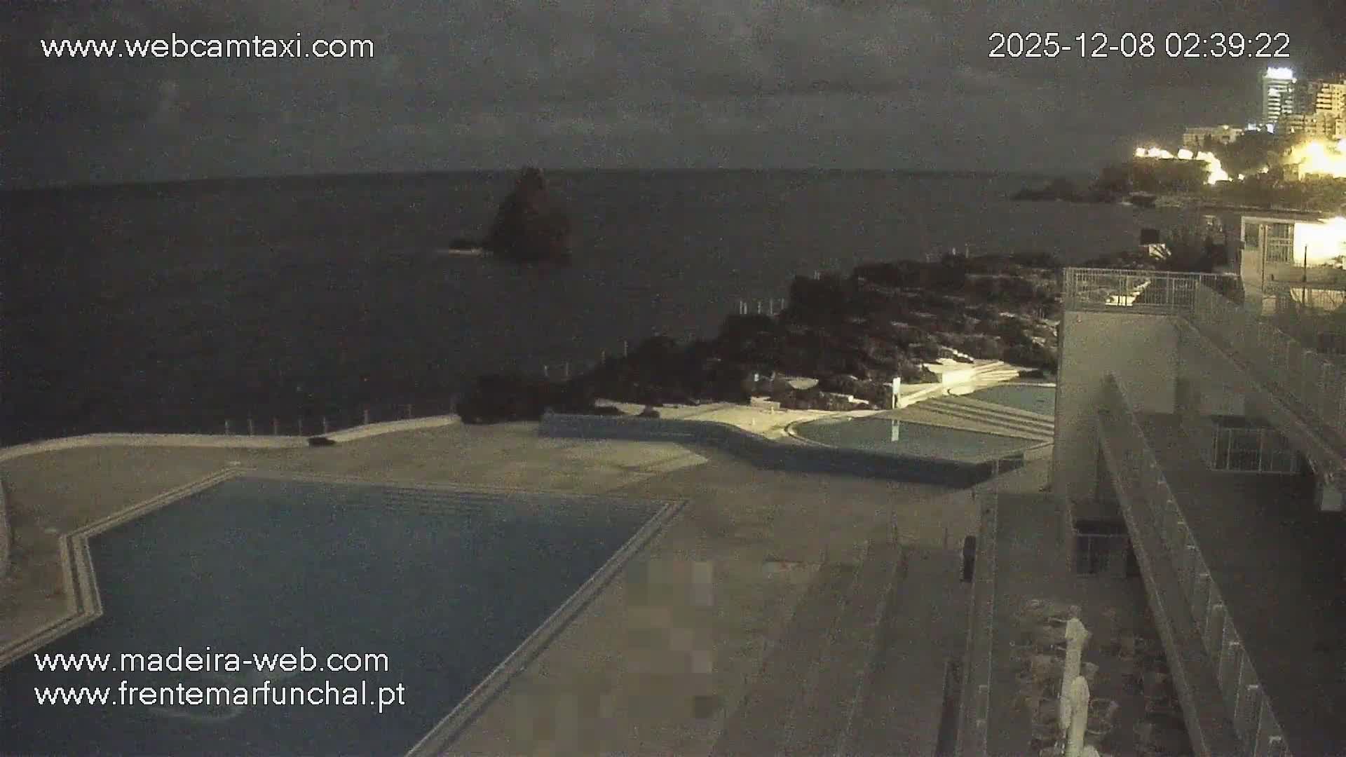 Sao Martinho, Lido Bathing Pool Complex Live Cam -  Funchal, Madeira, Portugal