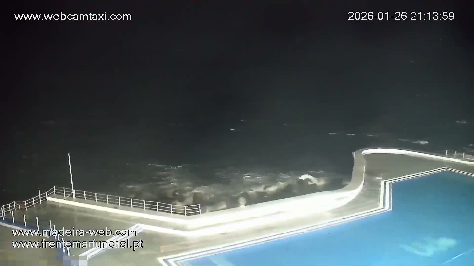 Sao Martinho, Lido Bathing Pool Complex Live Cam -  Funchal, Madeira, Portugal