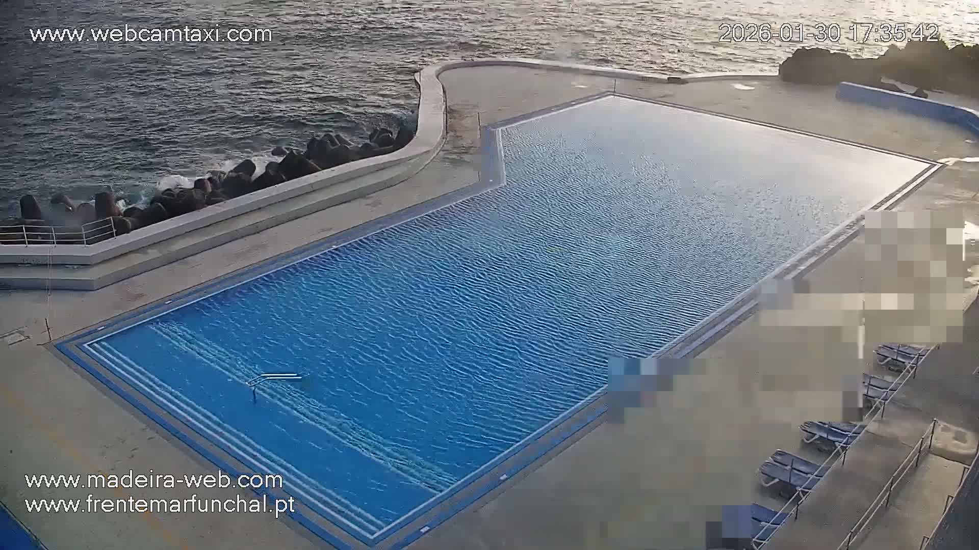 Sao Martinho, Lido Bathing Pool Complex Live Cam -  Funchal, Madeira, Portugal
