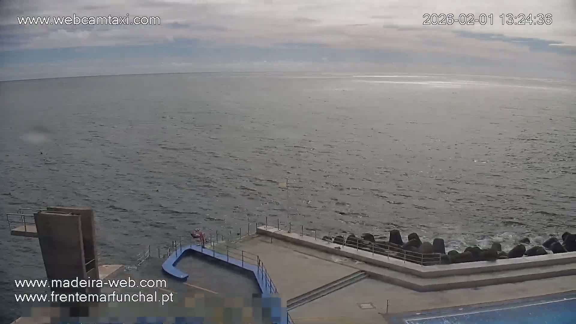Sao Martinho, Lido Bathing Pool Complex Live Cam -  Funchal, Madeira, Portugal