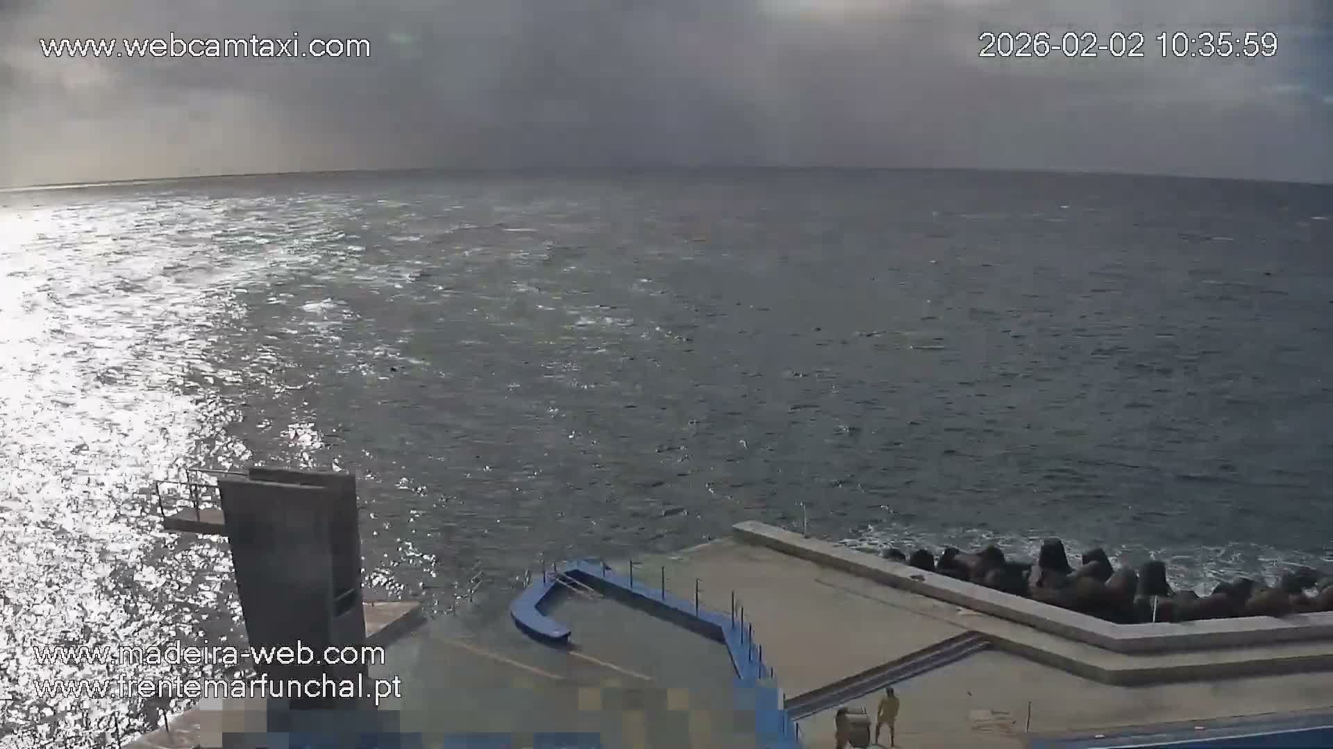 Sao Martinho, Lido Bathing Pool Complex Live Cam -  Funchal, Madeira, Portugal