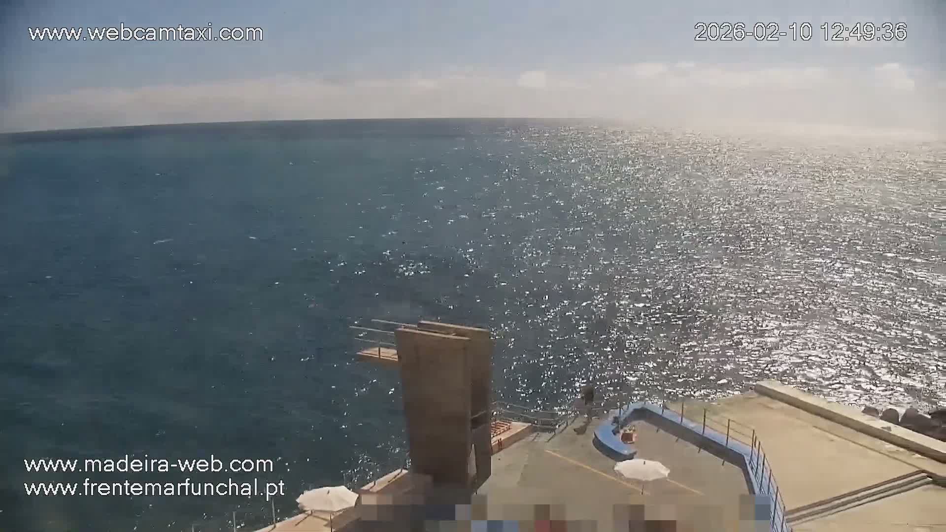 Sao Martinho, Lido Bathing Pool Complex Live Cam -  Funchal, Madeira, Portugal