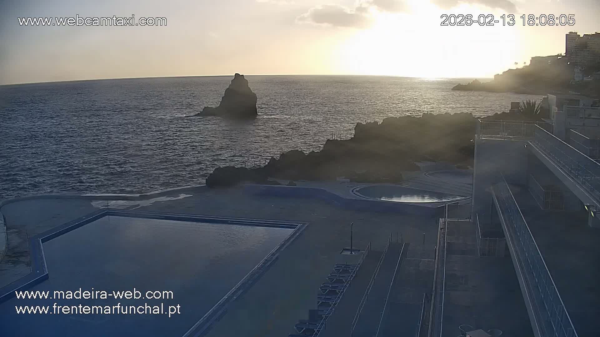 Sao Martinho, Lido Bathing Pool Complex Live Cam -  Funchal, Madeira, Portugal
