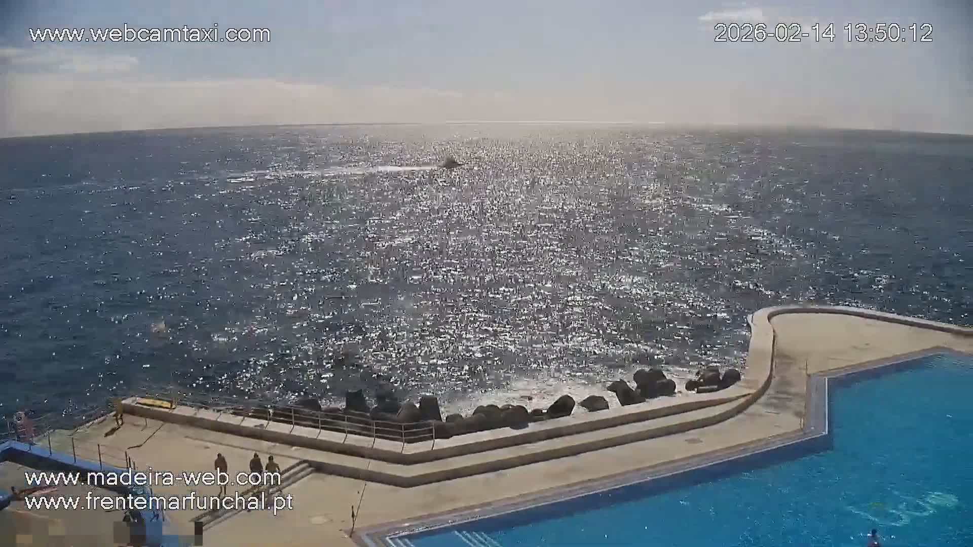 Sao Martinho, Lido Bathing Pool Complex Live Cam -  Funchal, Madeira, Portugal