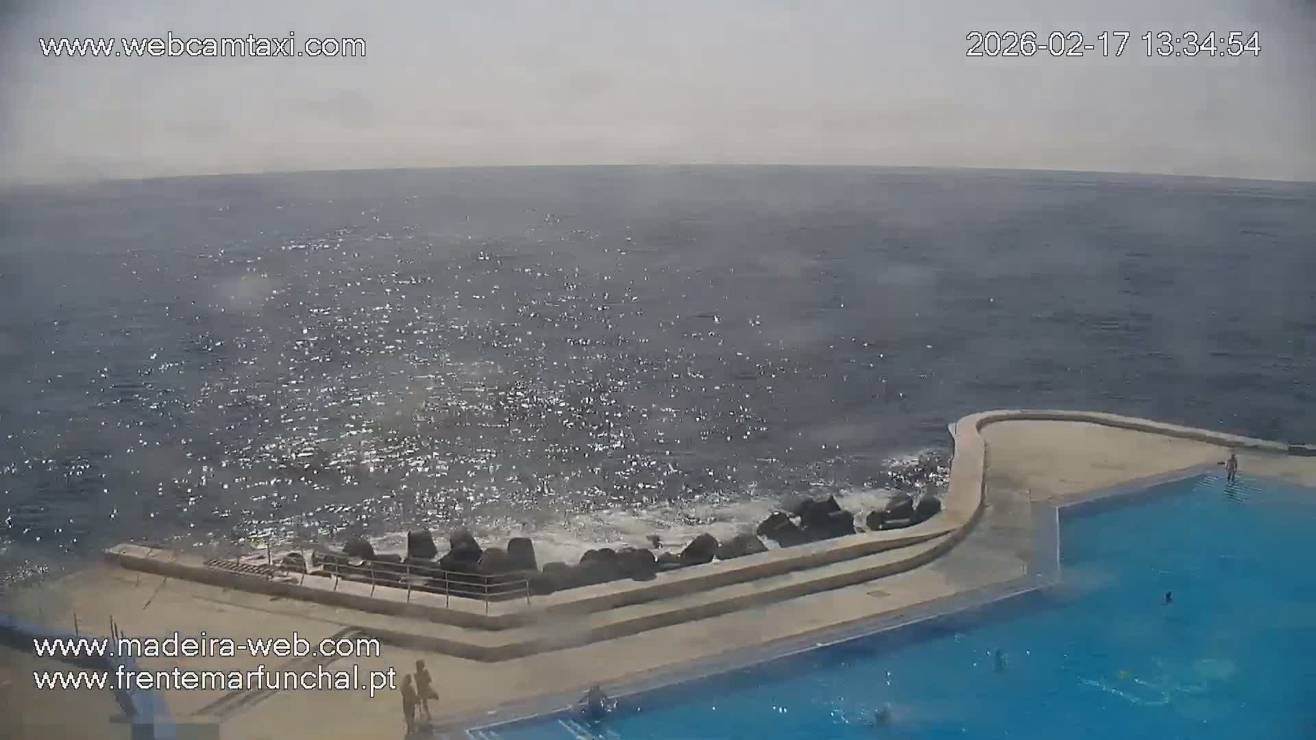 Sao Martinho, Lido Bathing Pool Complex Live Cam -  Funchal, Madeira, Portugal