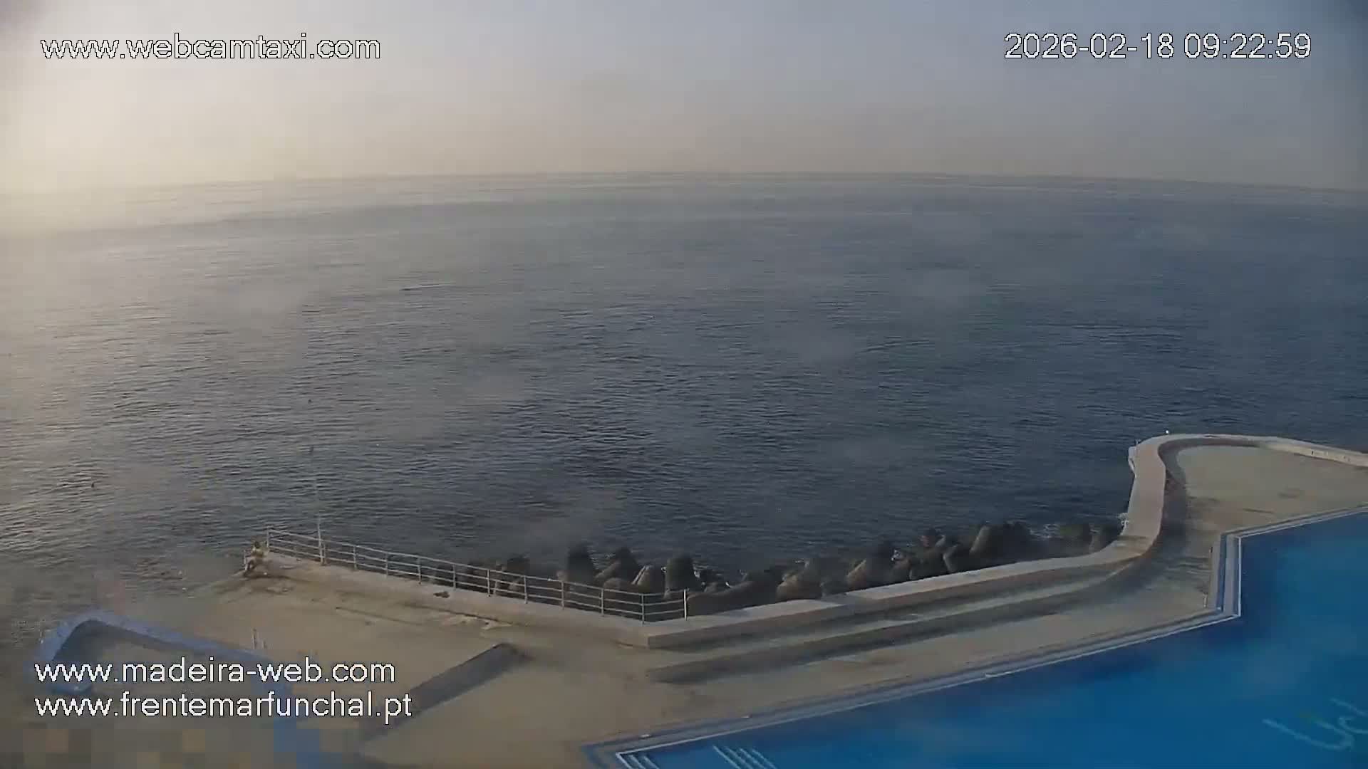 Sao Martinho, Lido Bathing Pool Complex Live Cam -  Funchal, Madeira, Portugal