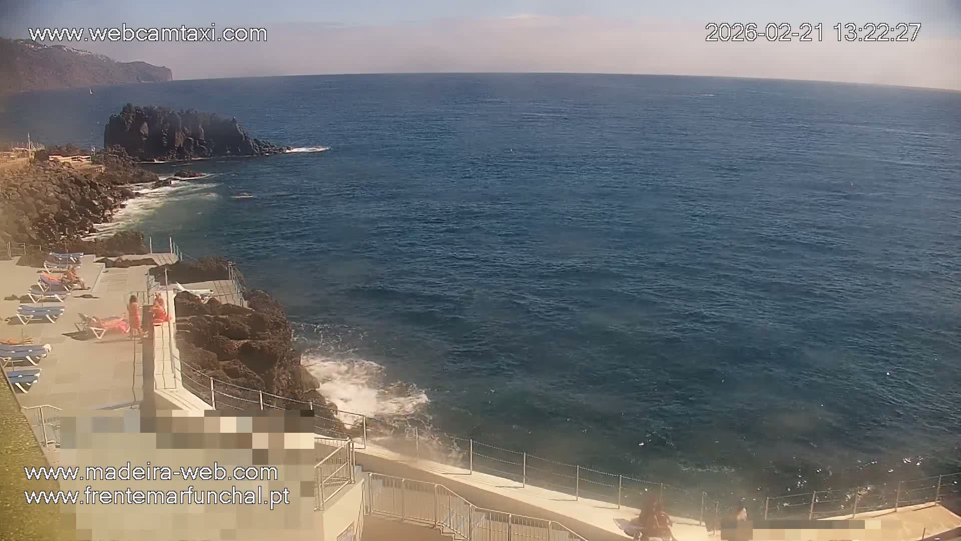 Sao Martinho, Lido Bathing Pool Complex Live Cam -  Funchal, Madeira, Portugal