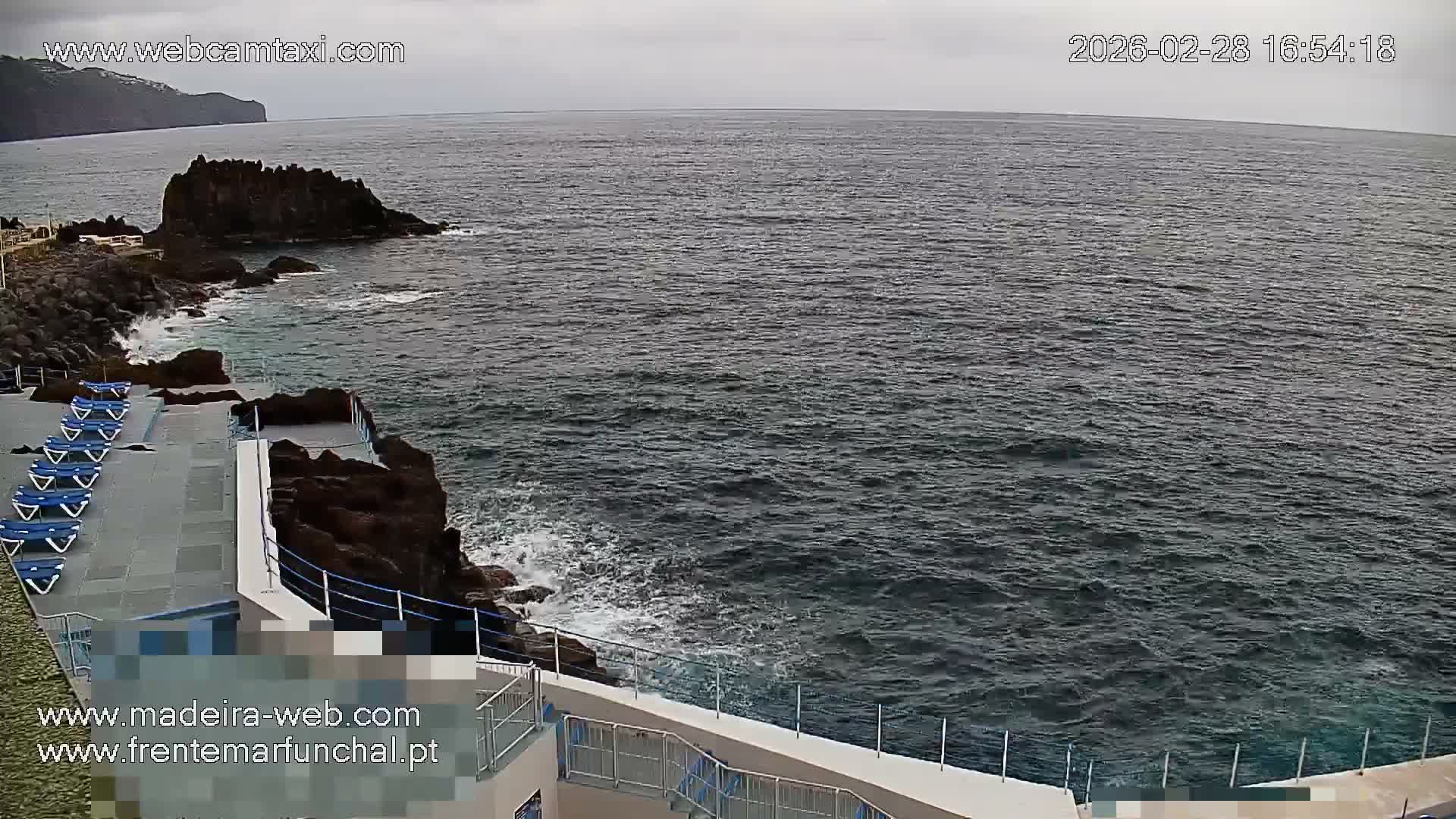 Sao Martinho, Lido Bathing Pool Complex Live Cam -  Funchal, Madeira, Portugal
