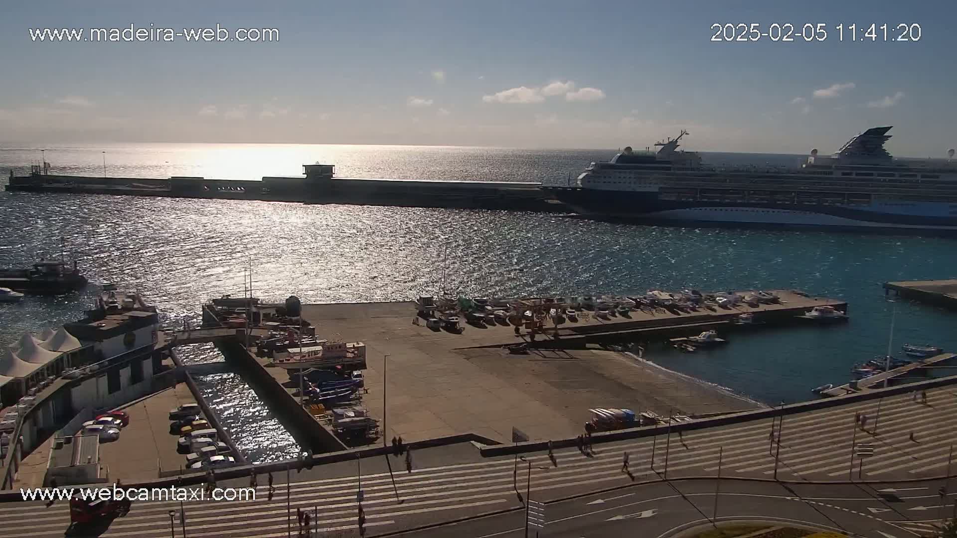 Funchal Marina & Coast Live Cam - Funchal, Madeira, Portugal