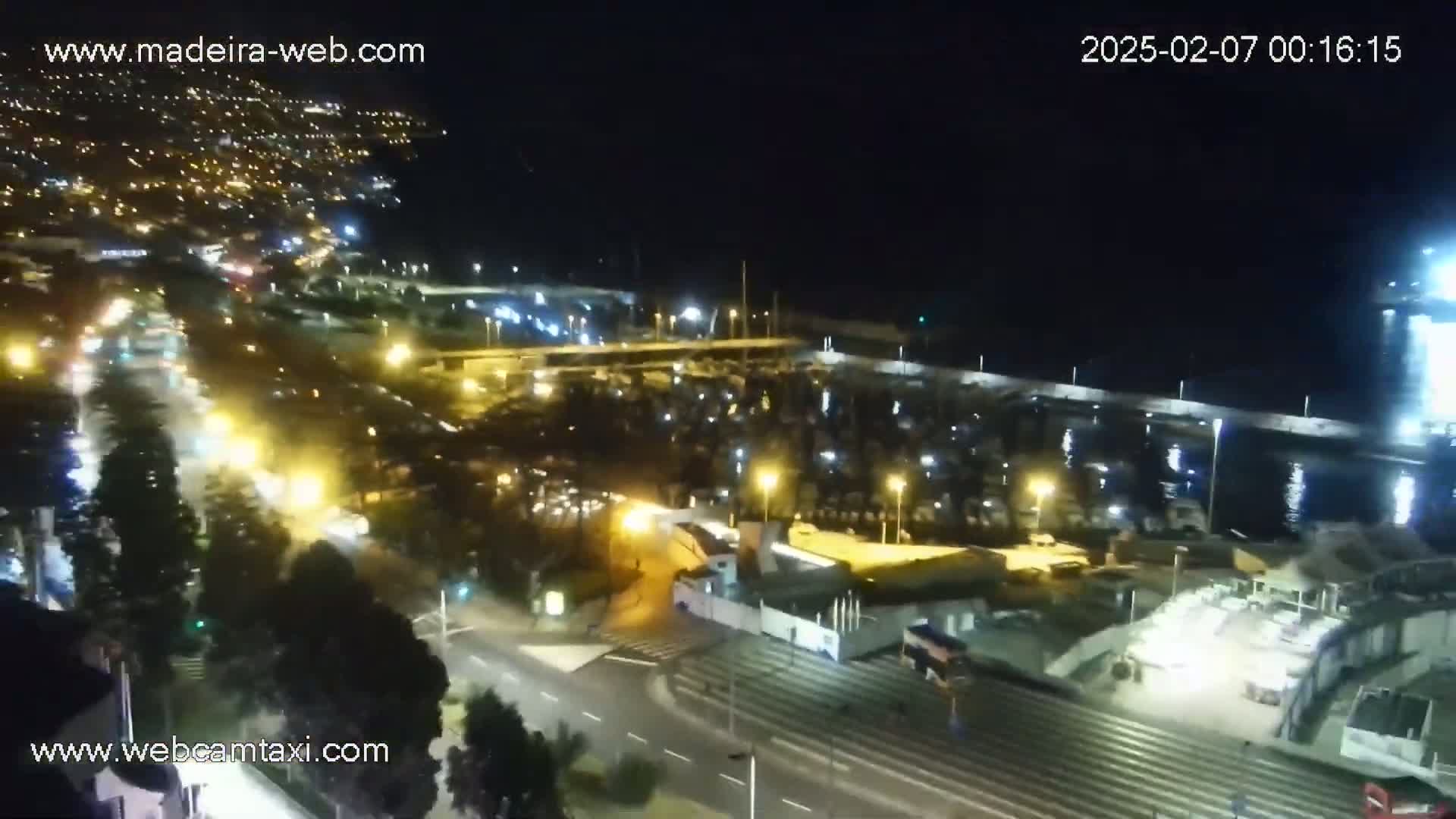 Funchal Marina & Coast Live Cam - Funchal, Madeira, Portugal