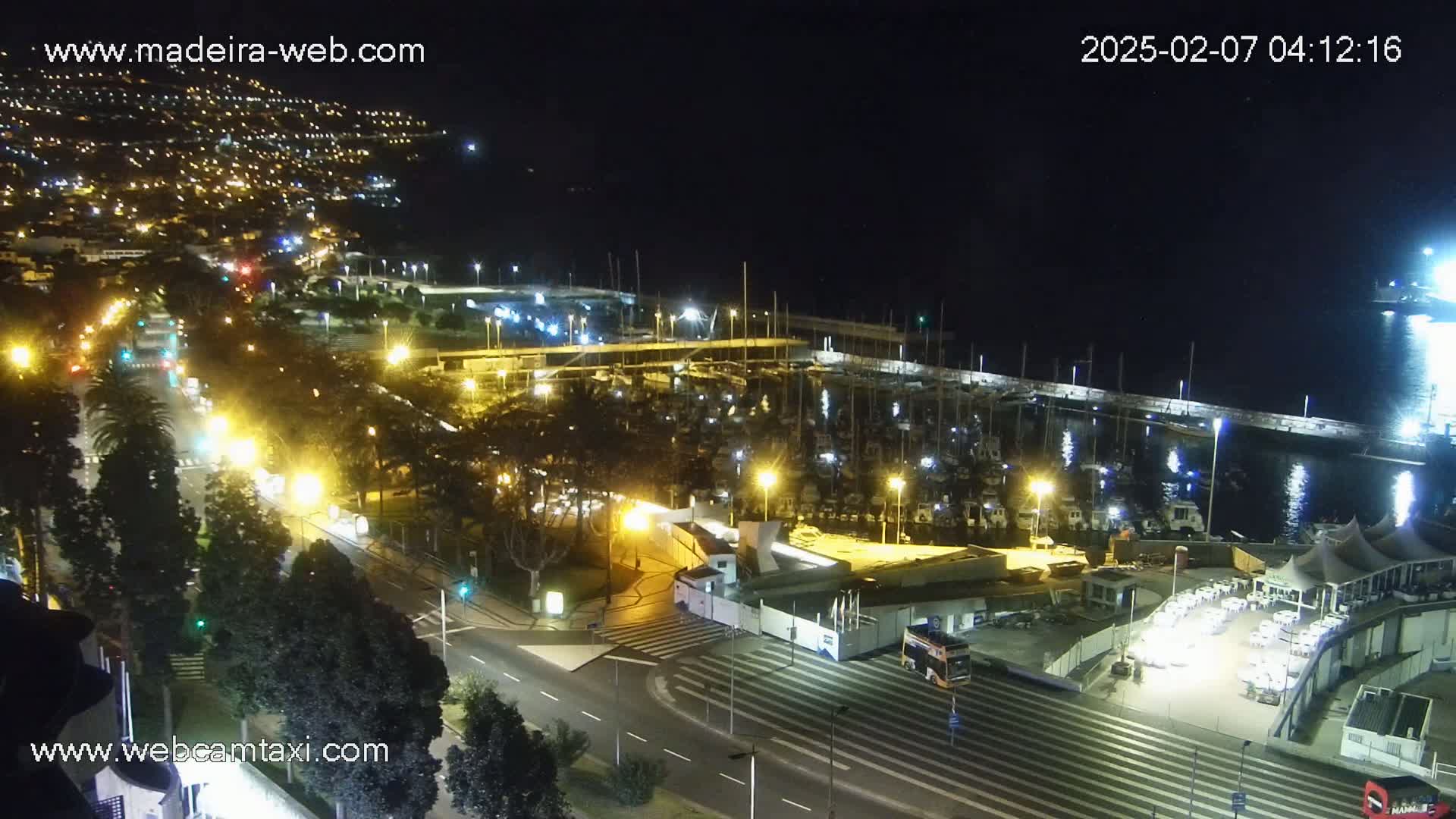 Funchal Marina & Coast Live Cam - Funchal, Madeira, Portugal