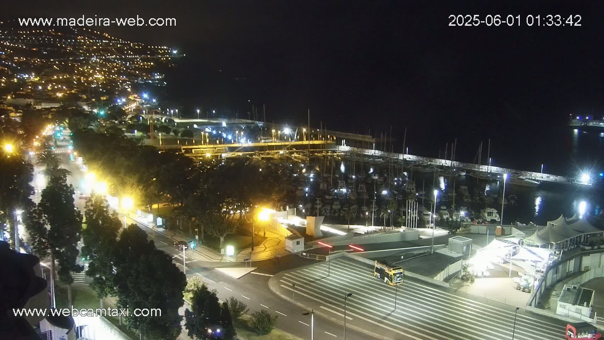 Funchal Marina & Coast Live Cam - Funchal, Madeira, Portugal