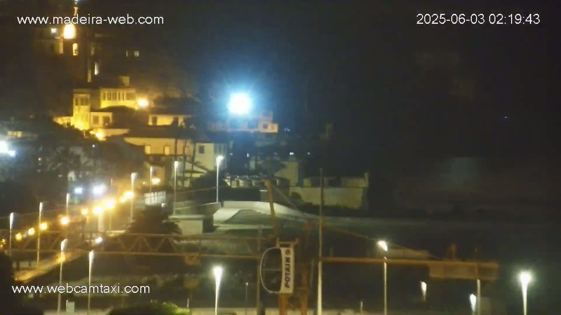 Funchal Marina & Coast Live Cam - Funchal, Madeira, Portugal