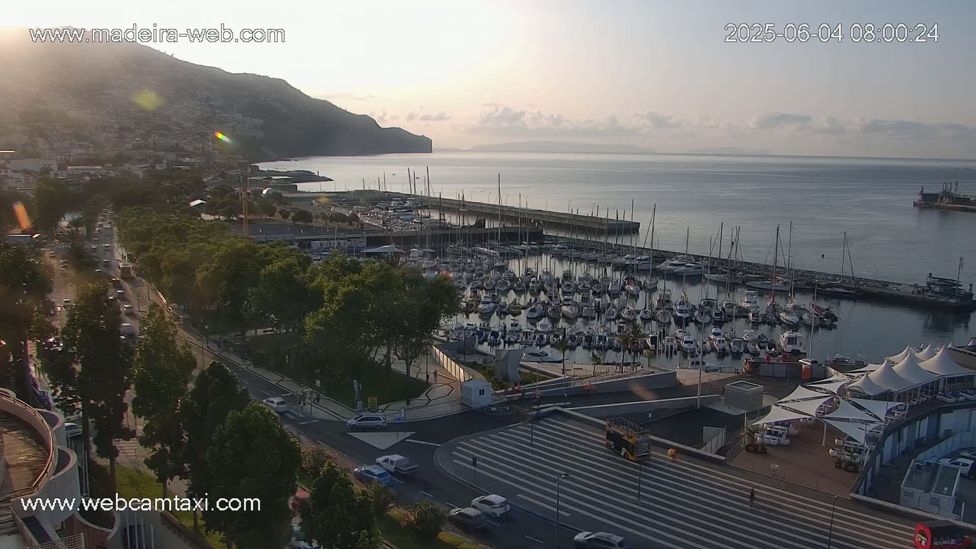 Funchal Marina & Coast Live Cam - Funchal, Madeira, Portugal