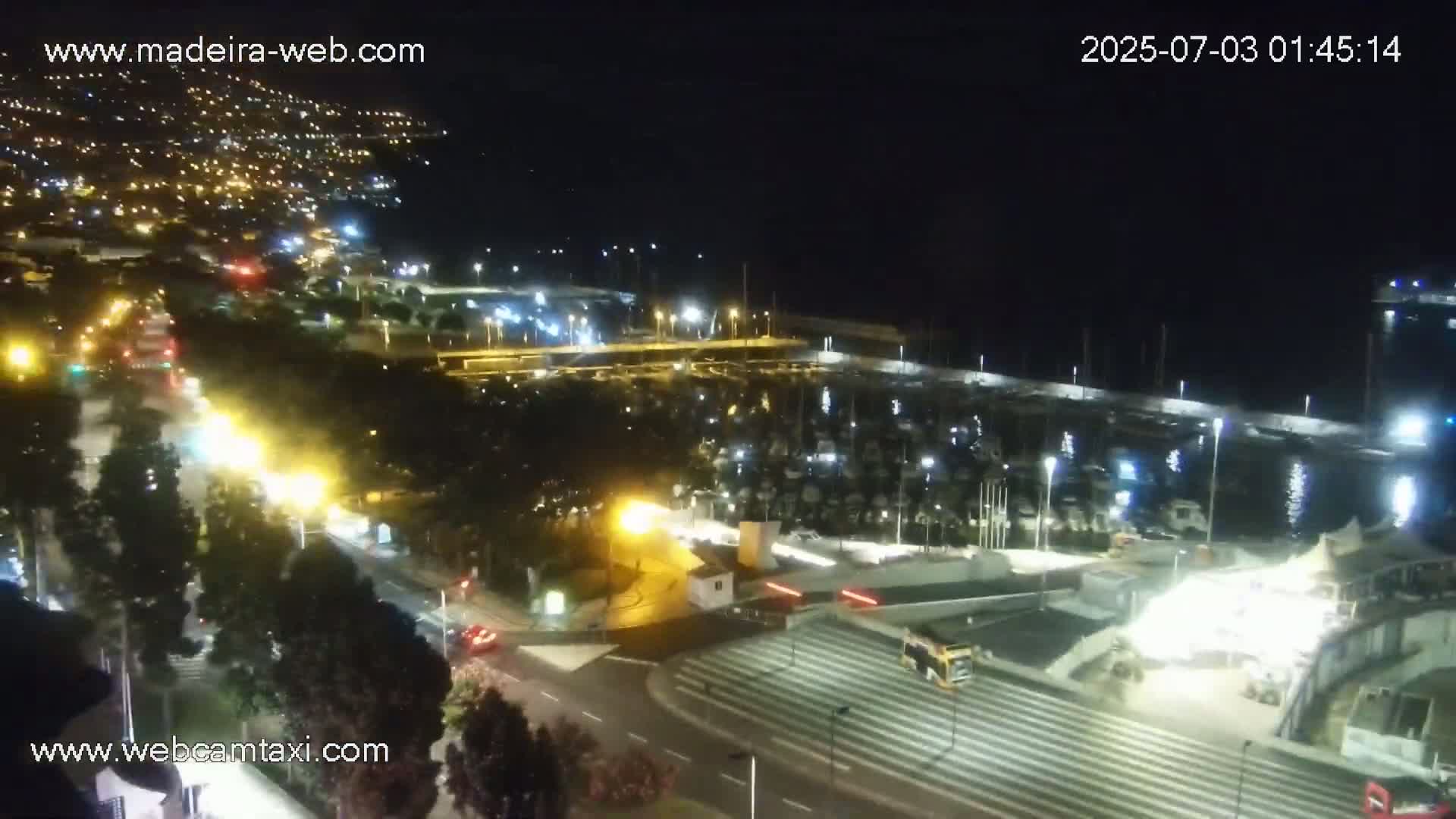 Funchal Marina & Coast Live Cam - Funchal, Madeira, Portugal