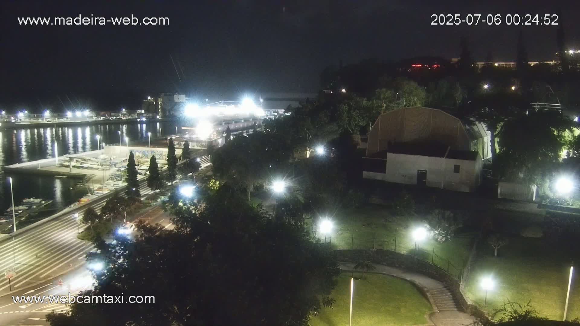 Funchal Marina & Coast Live Cam - Funchal, Madeira, Portugal