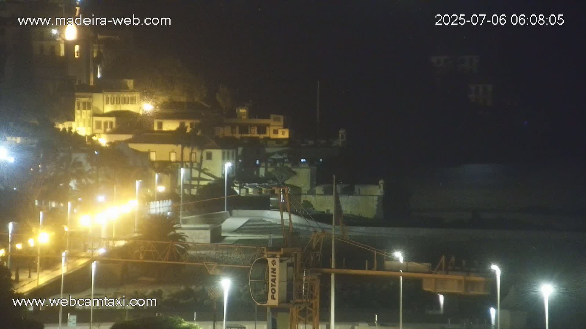 Funchal Marina & Coast Live Cam - Funchal, Madeira, Portugal