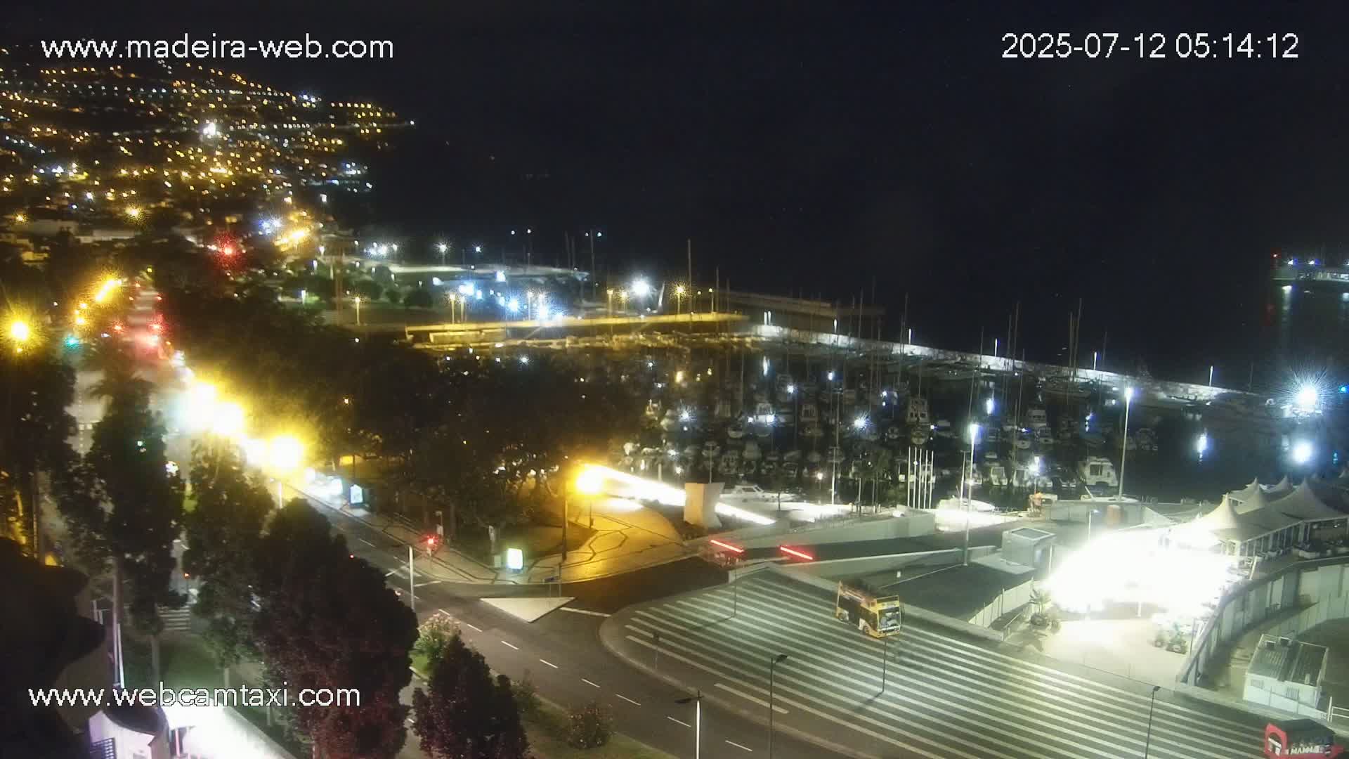 Funchal Marina & Coast Live Cam - Funchal, Madeira, Portugal