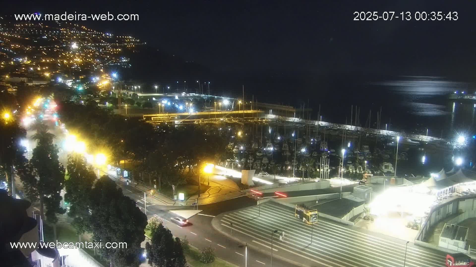 Funchal Marina & Coast Live Cam - Funchal, Madeira, Portugal